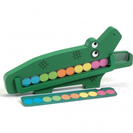 Crococroc - Jeu éducatif en bois - Djeco