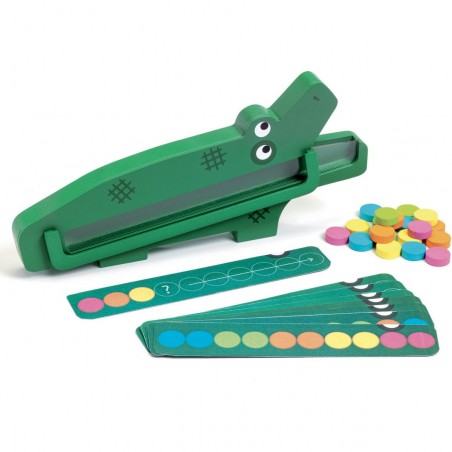 Crococroc - Jeu éducatif en bois - Djeco
