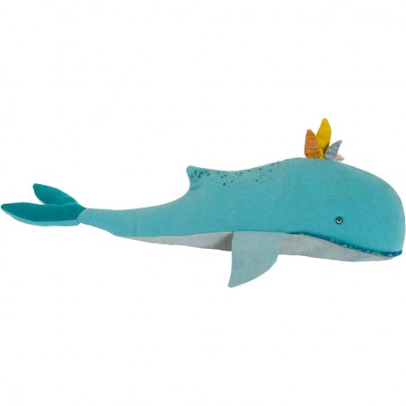 Peluche Baleine Joséphine Le Voyage d'Olga - Moulin Roty