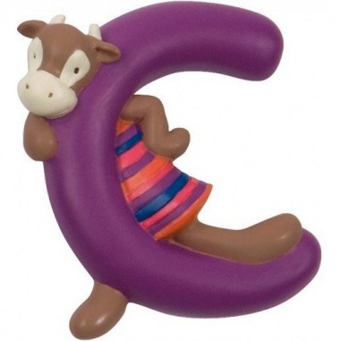 C lettre alphabet en résine - Moulin Roty