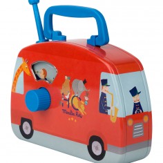 Bus musical cirque - Les jouets métal - Moulin Roty