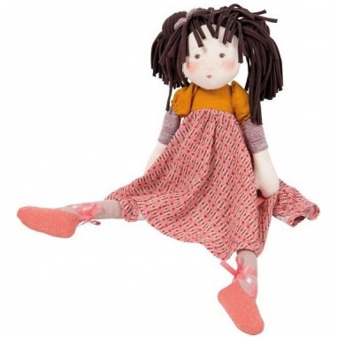 Poupée Prunelle Les Rosalies - Poupée Chiffon - Moulin Roty