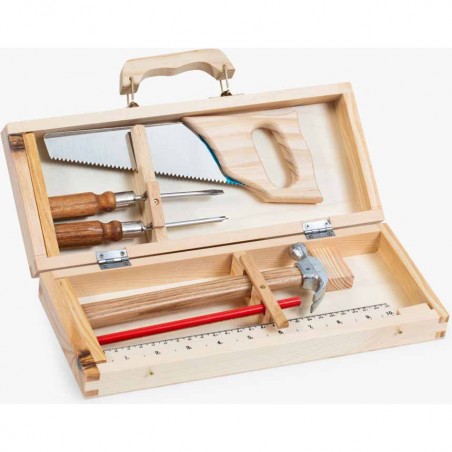 Petite valise bricolage 6 outils - Moulin Roty