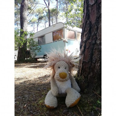 Peluche Petit Lion Les Baba Bou - Moulin Roty Peluche Petit Lion Les Baba Bou - Moulin Roty