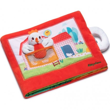 Livre en tissu "Paulette cherche ses poussins" - Lilliputiens
