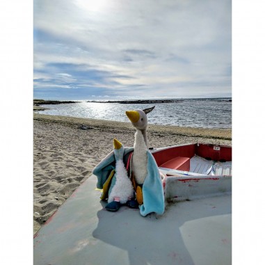 Le voyage d'Olga Oie en Peluche Plumette - Moulin Roty