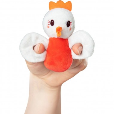 Livre en tissu "Paulette cherche ses poussins" - Lilliputiens