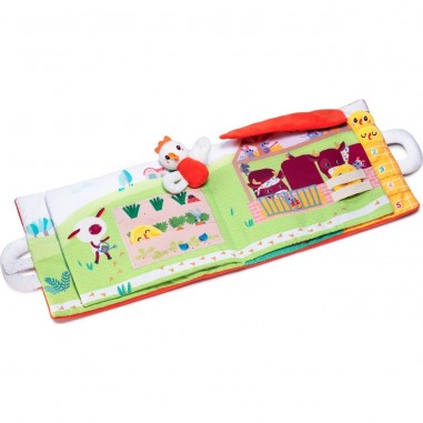 Livre en tissu "Paulette cherche ses poussins" - Lilliputiens