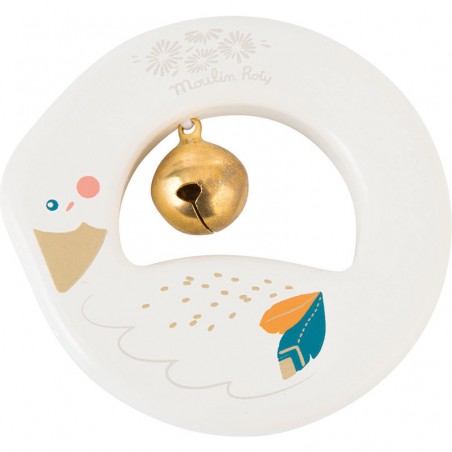 Hochet bois oie Le voyage d'Olga - Moulin Roty