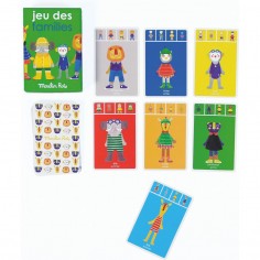 Jeu des 7 Familles - Les Popipop - Moulin Roty