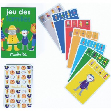 Jeu des 7 Familles - Les Popipop - Moulin Roty