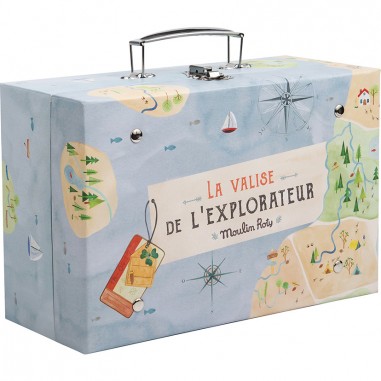 Valise explorateur le jardin du moulin - Moulin Roty