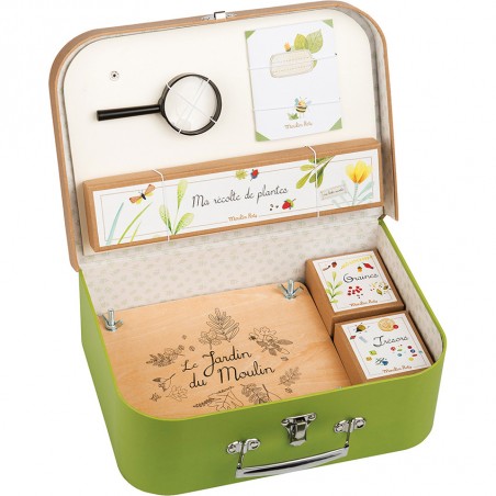 Valise du botaniste le jardin du moulin - Moulin Roty