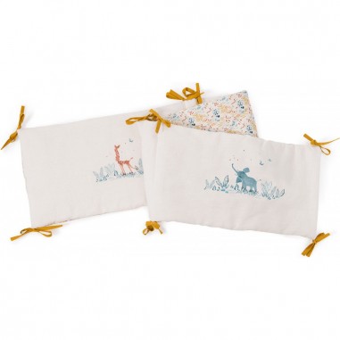 Tour de lit crême Sous mon baobab - Moulin Roty