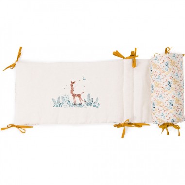 Tour de lit crême Sous mon baobab - Moulin Roty