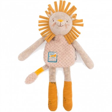 Doudou hochet lion Sous mon baobab - Moulin Roty