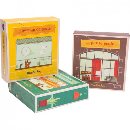 Coffret métier la petite école - Moulin Roty