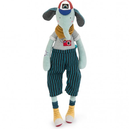 Peluche Pablo l'éléphant Broc'n Rolls - Moulin Roty