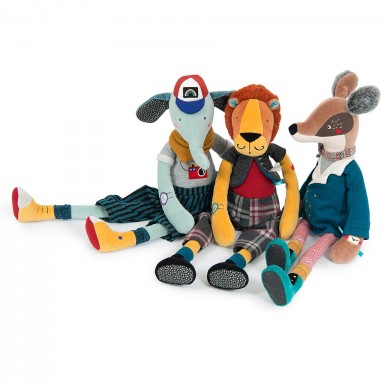 Peluche Pablo l'éléphant Broc'n Rolls - Moulin Roty