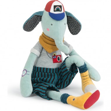 Peluche Pablo l'éléphant Broc'n Rolls - Moulin Roty