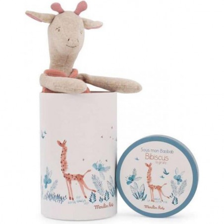 Bibiscus la girafe Sous mon baobab - Moulin Roty