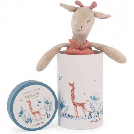 Bibiscus la girafe Sous mon baobab - Moulin Roty