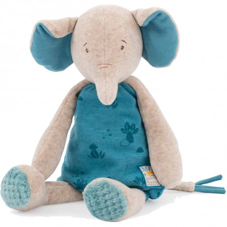 Bergamote l'éléphant Sous mon baobab - Moulin Roty