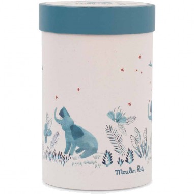 Bergamote l'éléphant Sous mon baobab - Moulin Roty