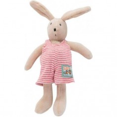 Peluche Sylvain le lapin Les Tout-Petits - La Grande Famille - Moulin Roty