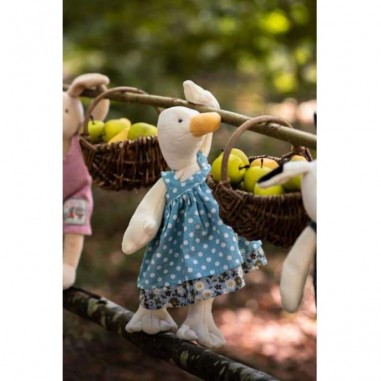 Peluche Jeanne la cane Les Tout-Petits - La Grande Famille - Moulin Roty