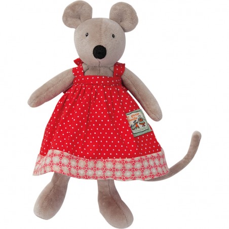 Peluche Nini la souris Les Tout-Petits - La Grande Famille - Moulin Roty