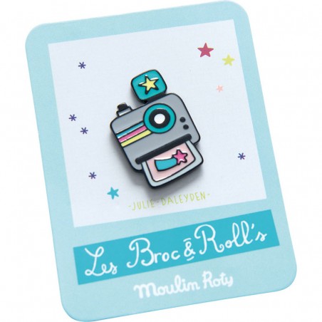 Pin's Émaillé Appareil Photo Les Broc' & Rolls - Moulin Roty