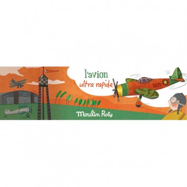 Avion Ultra Rapide Air Cobra Les Petites Merveilles - Moulin Roty