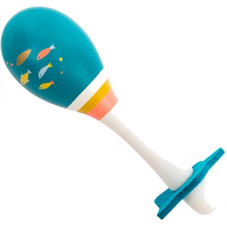 Maracas bleue le Voyage d'Olga - emb/9 - Moulin Roty