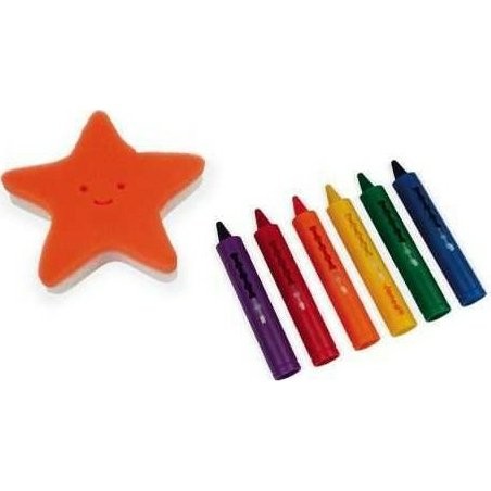 Crayons de coloriage pour le bain Janod