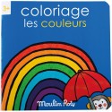 Cahier de coloriage Les couleurs - 20 pages - Les Popipop - Moulin Roty