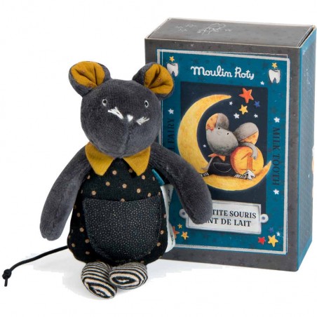 Souris dent de lait Les Moustaches - Moulin Roty