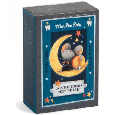 Souris dent de lait Les Moustaches - Moulin Roty