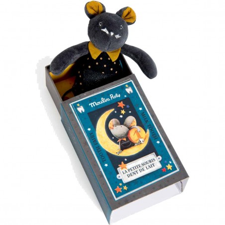 Souris dent de lait Les Moustaches - Moulin Roty