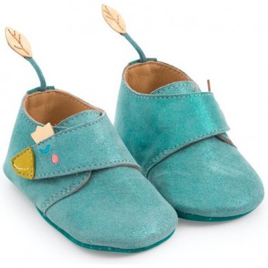 Chausson de Naissance 0/6 Mois Le Voyage d'Olga - Moulin Roty