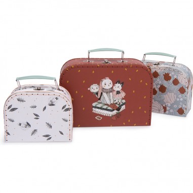 Set 3 valises - Après la pluie - Moulin Roty