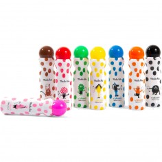 8 marqueurs tampons Les Schmouks - Moulin Roty 2