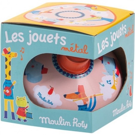 Petite toupie Fanfare - Jouet vintage en métal - Moulin Roty
