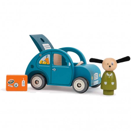 Voiture week - Jouet en bois - Moulin Roty
