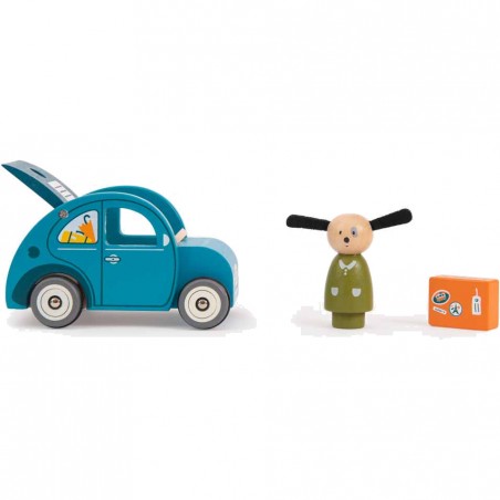Voiture week - Jouet en bois - Moulin Roty
