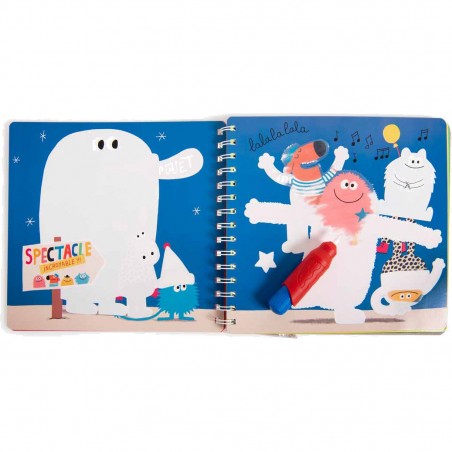 Peinture pinceau magique Les Schmouks - Moulin Roty