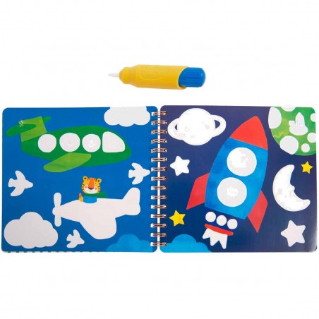 Peinture pinceau magique Les Popipop - Moulin Roty