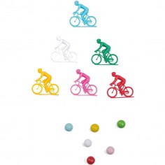 Jeu cyclistes avec billes - Fabrication Française - Moulin Roty 2