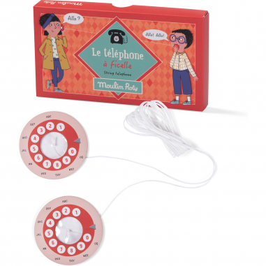 Téléphone à ficelle Les Petites Merveilles - Moulin Roty