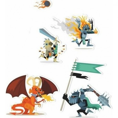 Stickers Papier Chevaliers